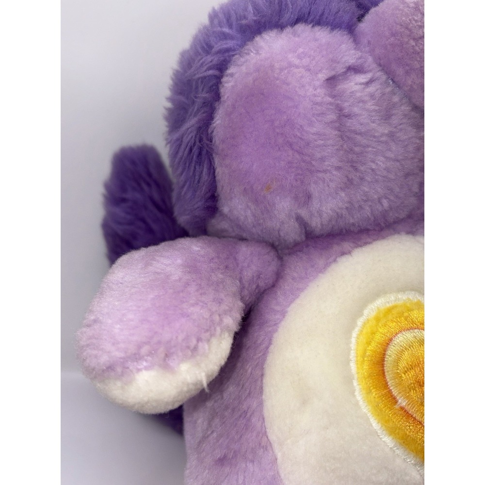 Vintage 1984 Kenner Care Bear Cousins Bright Heart Raccoon 13" Plush - Picture 4 of 16